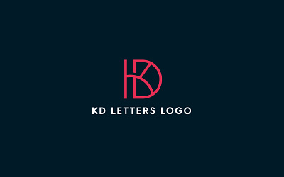 Letter KD logo Design 3d animation branding clothing logo graphic design graphic designer kd letter logo kd letters kd logo letter kd logo letter logo logo logo design logo designer logo work minimal logo motion graphics ui