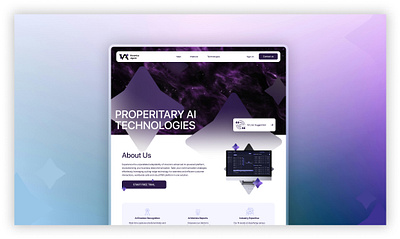 Voxonics Agent branding design figma landing page ui ux ux ui ux ui design web design