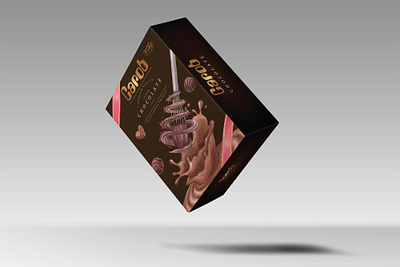 Hand drawn chocolate packaging design celebration chocolate chocolate design chocolate drip chocolate packaging chocolate splash delicious design dessert package packging sweets