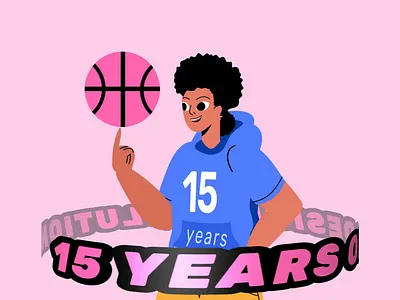 Lottie animation: 15 Years of Dribbble. 15yearofdribbble 2024 animation artora dribbble dribbble playoff interactive animation lottie lottie animation motion graphics neel neel litoriya neelart rive rive animation web animation