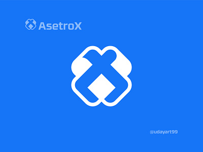 Modern | Tech | Brand logo design for "Asetrox" blue color brand brand guideline branding design dribbble logo graphic design icon logo logo design logo maker modern modern color tech tech logo technology top logo usa