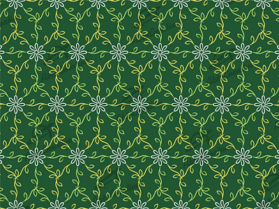 Decorative Floral Seamless Pattern vintage