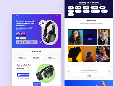 Ecommerce Landing Page adobe xd branding design ecommerce figma graphic design illustration landing page logo shopping ui ux