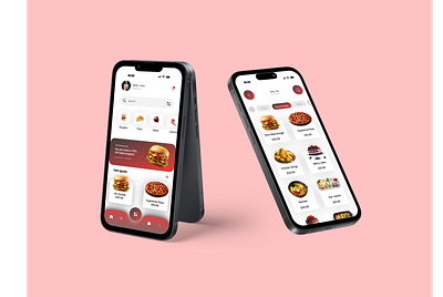 FOOD APP UI &UX DESIGN FIGMA app appdesign branding design figma foodappdesign graphic design illustration logo ui ux