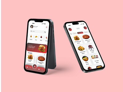 FOOD APP UI &UX DESIGN FIGMA app appdesign branding design figma foodappdesign graphic design illustration logo ui ux