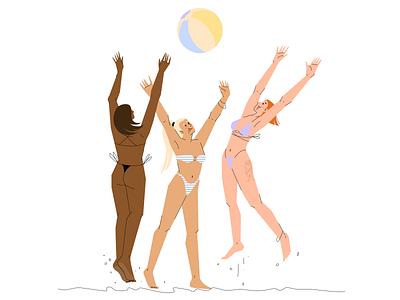 Sun, sand and smiles: dive into 10 stories about beach life adobe art beachlife bestofdribbble character design creative dailyui design digitalart digitaldesign drawing dribbble dribbblers dribbbleshot illustration illustrator minimalism peple uidesign vector