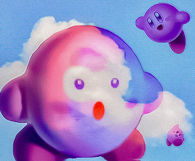 kirby kirby nintendo photoshop