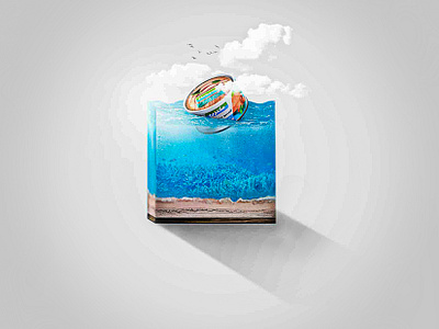 Commercial Poster (Mackenzie Brand) graphic design man photomontage