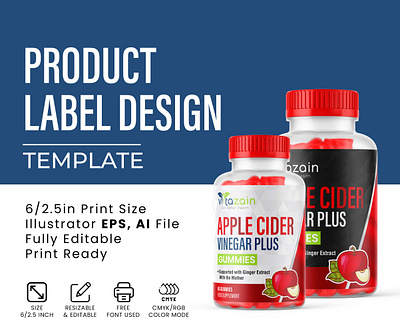 product label design, supplement label design, label design animation branding motion graphics product label design