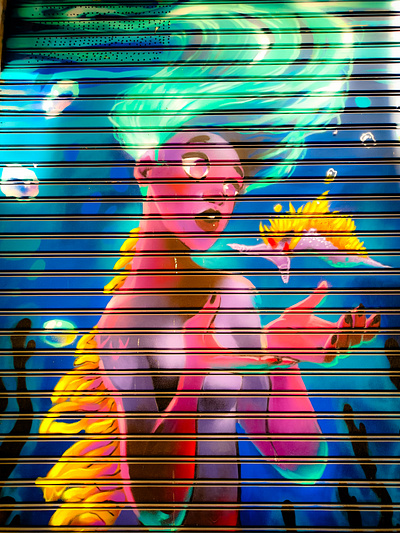 Ωραία - Beauty athens design illustration photoshop street art wall design αθήνα σχέδιο τοιχογραφία φωτογραφία