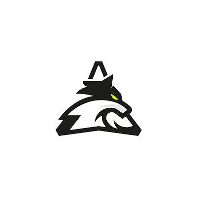 Wolf logo security wolf