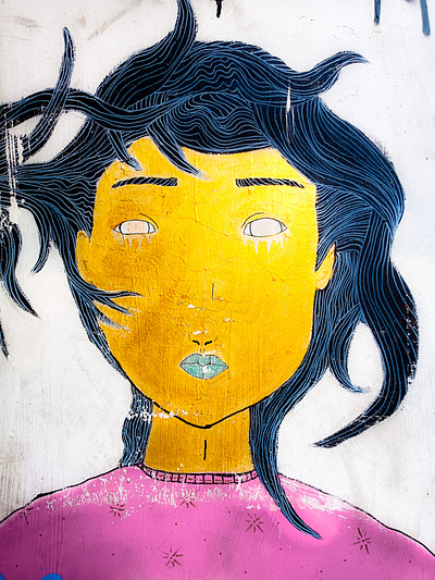 Το κορίτσι - The girl athens design illustration photoshop street art wall design αθήνα σχέδιο τοιχογραφία φωτογραφία