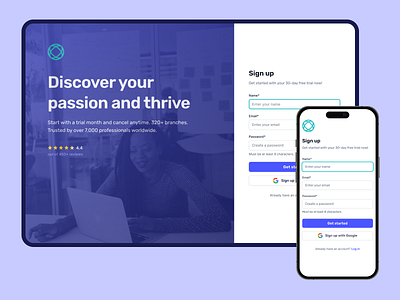 Sign in - Educational Courses authentication clean concept courses create account education educational figma home landing log in minimal product design signin ui user interface ux website