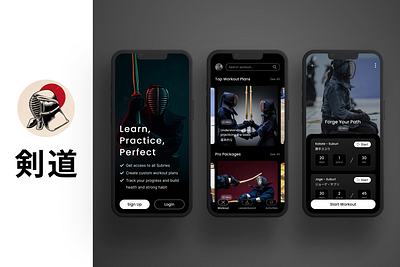 Kendo Learning App UI app appui graphic design product design ui uiux ux