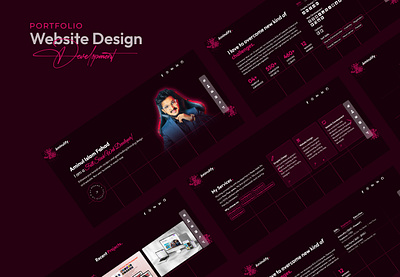 Aminulify Portfolio Website Design animated website design ui design uiux design web design web development