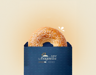 LA BAGUETTE bakery brand brand identity branding bread business logo design graphic design la baguette lofo gor company logo logo design logodesign logotype minimal motion graphics packageing packaging simple