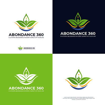 ABONDANCE 360 360 animation branding graphic design logo motion graphics ui