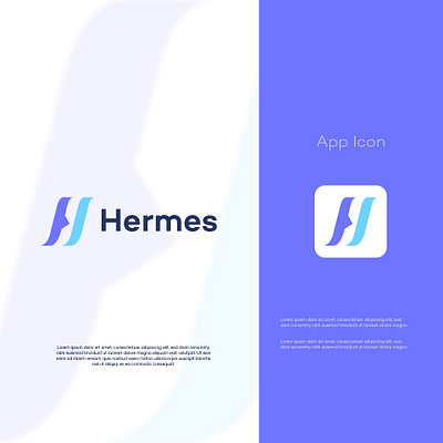 Hermes 3d branding graphic design hermes logo motion graphics ui