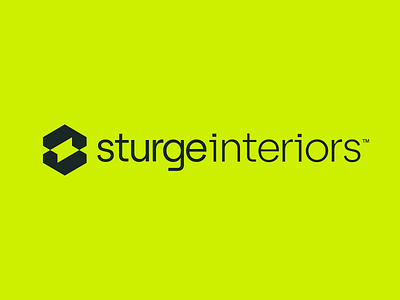 Sturge Interiors™ brand identity branding creative custom logo design elegant graphic design icon identity inspiration logo logo design logomark logotype minimal modern typography unique vector visual identity