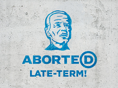 Aborte(D) Joe! arkansas biden democracy democrat flat hunter oden illustration joe biden lockup vote