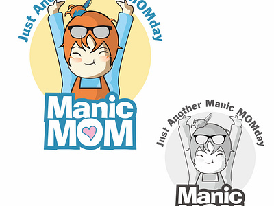 Maniac Mom Logo, just another maniac Momday manic episode