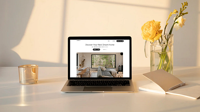 Real Estate Web Design design