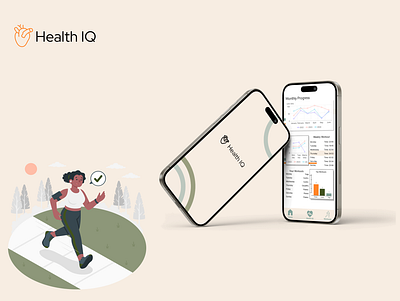 Daily UI: Day 18 Health IQ App dailyui ui