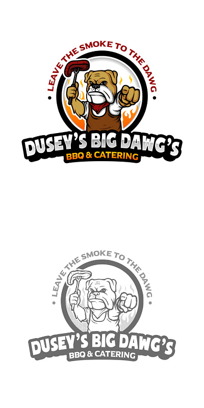 Design project - Dusey's Big dawg's animation branding business cartoon design graphic design illustration isolated logo motion graphics ui vector white
