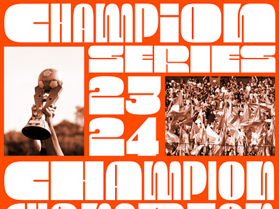 Champion Series black bold brand design branding champion decorative font design display font even font football graphic design logo logotype new font sans serif sport typeface typography unique font