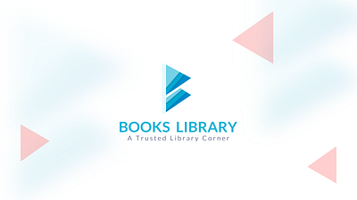 BOOKS LIBRARY b letter b logo book logo books logo brand identity branding colorful creative creative logo design dotted b letter dotted b letter logo dotted b logo graphic graphic design logo professional