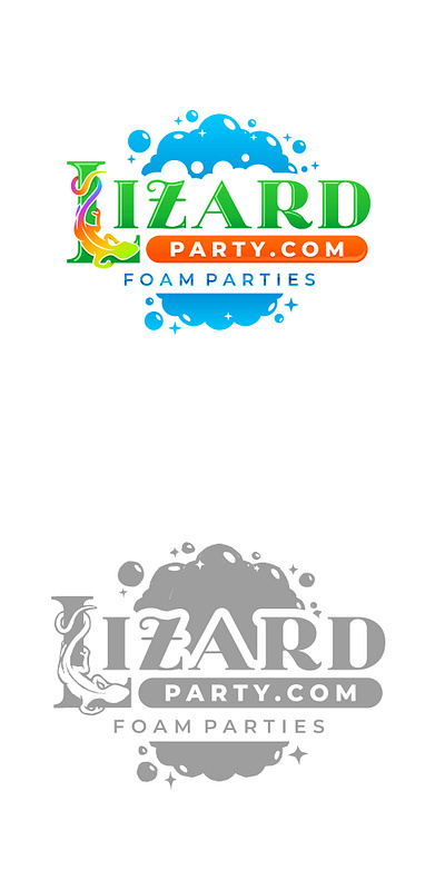 Design project - Lizard party animation branding business cartoon design graphic design illustration isolated logo ui vector white