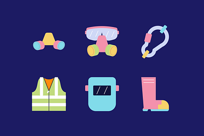 Jobs Safety Girly Style Collection icon