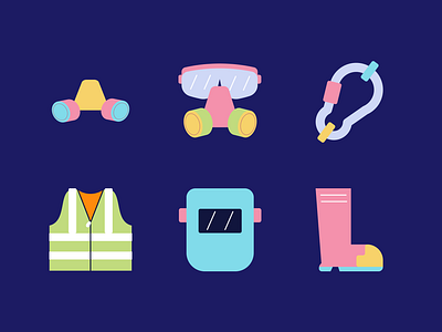 Jobs Safety Girly Style Collection icon