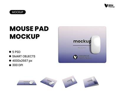 Mouse Pad Mockup portfolio