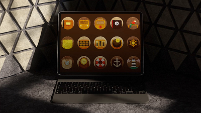 Pirate Icons 2014 graphic design ui