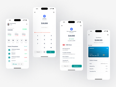 Crypto Digital Wallet app design bitcoins crypto crypto digital wallet crypto trading cards crypto wallet currency wallet design digital currency mobile app nft nft wallet sell buy crypto ui ui ux ui design uidesign uiux wallet