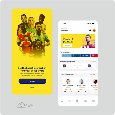 Football fans mobile app adobe design figma graphic design illustration mobile app ui ux vector web design