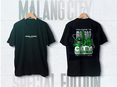 MALANG CITY GREEN THEME branding city design distro graphic graphic art illustration