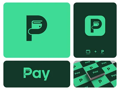 Pay logo design brand identity branding business logo credit card crypto ecommerce fintech icon logo logo design minimalist logo modern logo money p logo pay logo payment gateway logo payment logo technology wallet wallet logo