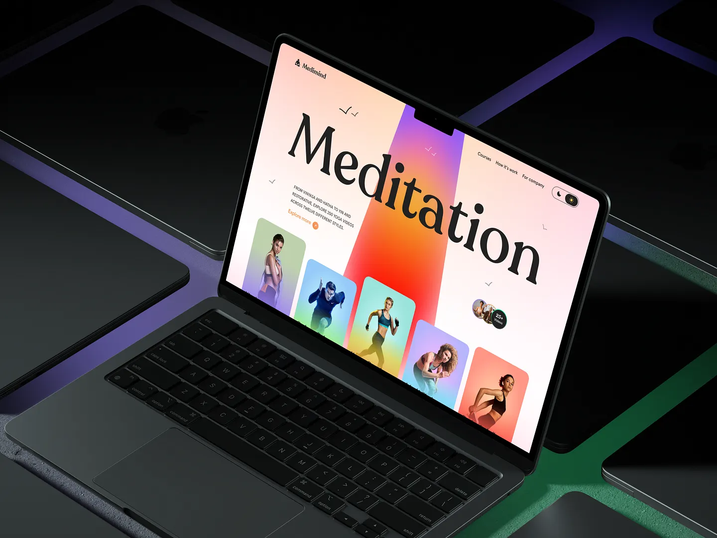 Stunning Meditation Website Design for Mindfulness and Wellness