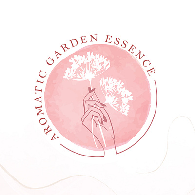 Aromatic Garden Essence branding graphic design logo motion graphics