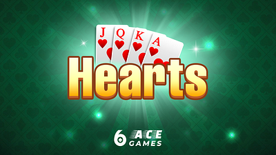 Hearts : Offline Poker Card Game 3d animation app design branding cardgame casino design graphic design hearts icon illustration livetable logo mission motion graphics poker tournament ui ux vector