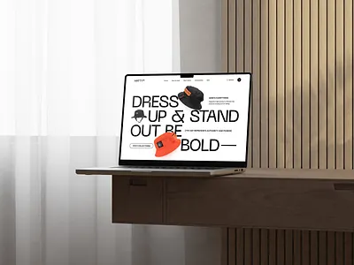 E-commerce Landing Page clean clothing commerce design ecommerce ecommerce website fashion brand landing page minimal online shopping sajon shop ui ux website