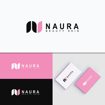 Cosmetic Logomark with Letter N brand guidelines logotype brand identity branding cosmetic logo design graphic design logo logo design logo idea