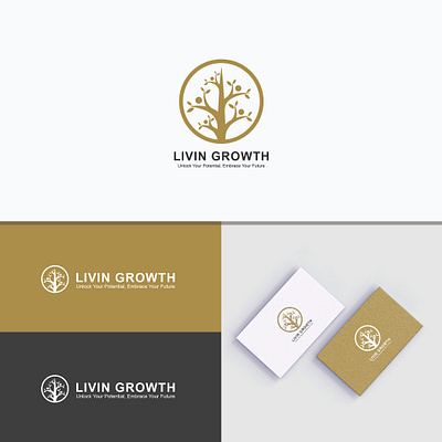 The tree logo with human symbolizes growth and strength brand guidelines logotype brand identity branding design graphic design growth logo logo logo design tree logo