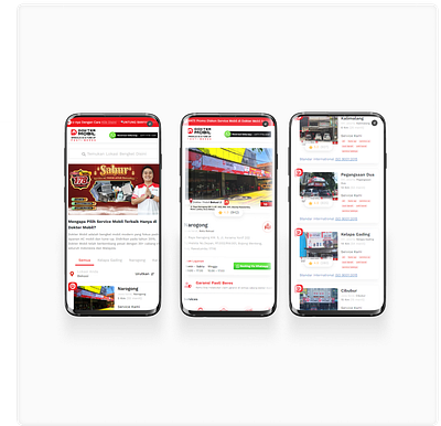 Mobile App Design: Car Workshop nearby design graphic design mobile ui web apps