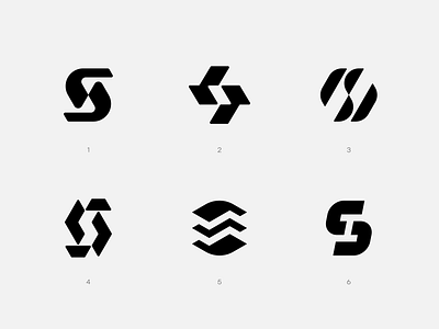 Letter S Logo Concepts // Logos For Sale by Bohdan Harbaruk 🇺🇦 on Dribbble