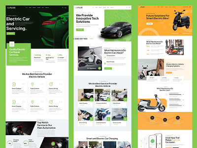 Explug - EV WordPress Theme! 🚗⚡🌿 eco friendly electricvehicles explug websitedesign wordpresstheme