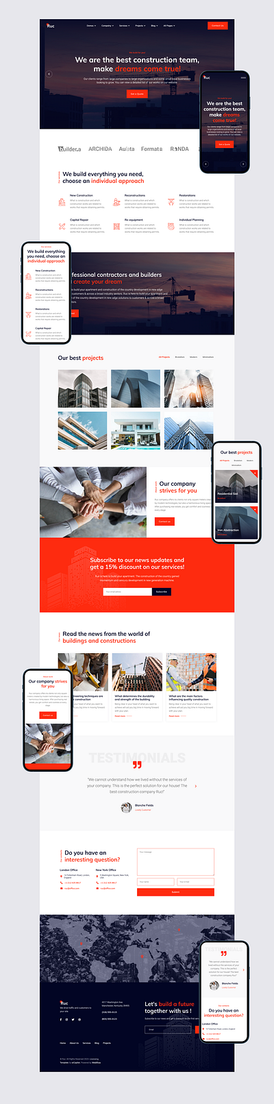 Ruc construction template construction websites figma design professional design responsive design webdesign webflow webflow design webflow designers webflow template webflow website website designers website template