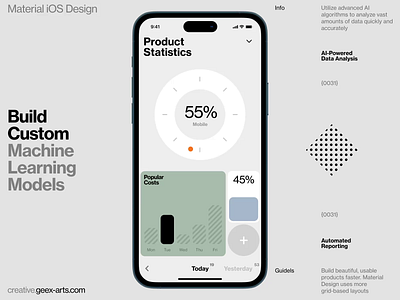 Statistics analitics app bank book branding design fashion illustration interface ios mobile news slide stat ui